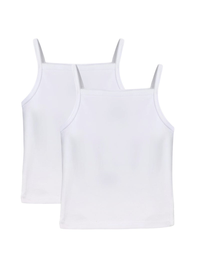 BabyShoora Pack of 2 cotton Undershirts  - Image 1