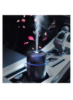 Excefore Car Diffuser,  Humidifier Aromatherapy Essential Oil Diffuser USB Cool Mist Mini Portable Diffuser for Car Home Office Bedroom (Black)  - Image 1