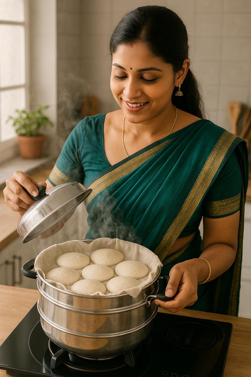 WUD 4pcs Muslin Cloth for Steaming idlis, Size- 18 x18 inch,Material - Unbleached cotton - Image 5