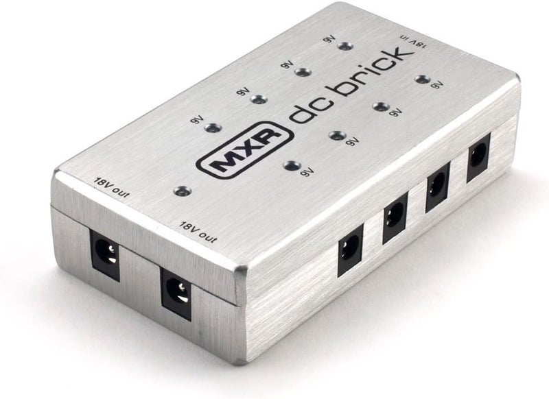 أم إكس آر حزمة إمداد الطاقة M237 DC Brick مع كابلي توصيل وعلبة معازف Dunlop PVP101 - Image 4