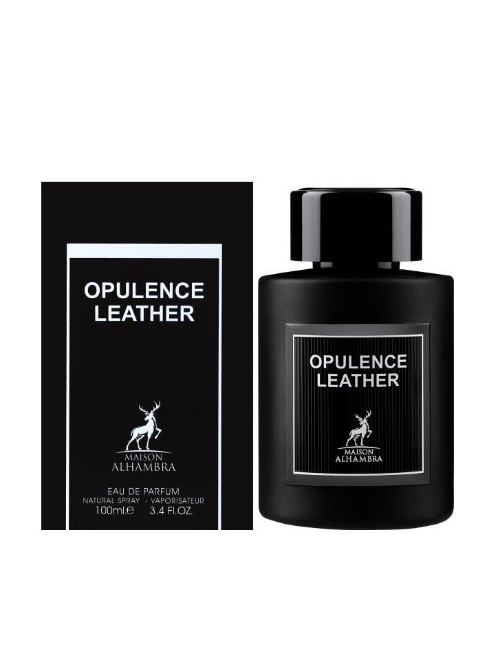 ميزون الهمبرا عطر أوبيولانس ليذر أو دو برفيوم من ميزون الهمبرا للرجال - 100 مل ( مستوحي من توم فورد أومبري ليذر ) - Image 1