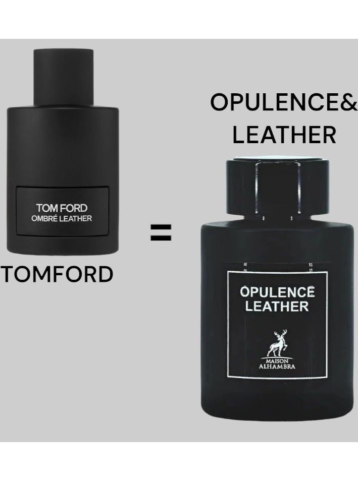 ميزون الهمبرا عطر أوبيولانس ليذر أو دو برفيوم من ميزون الهمبرا للرجال - 100 مل ( مستوحي من توم فورد أومبري ليذر ) - Image 2