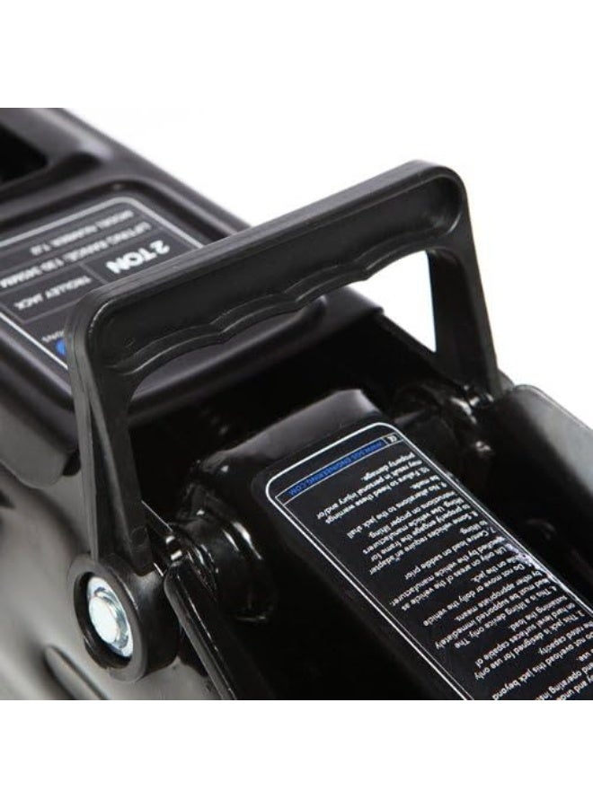 مجموعة رافعة سيارة أرضية (ترولي) 2 طن - طقم آمن مع أربع حوامل محور تروس - عملي ومتين - أساسي للصيانة والإصلاح - Image 3