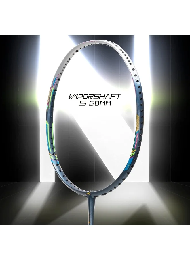 HUNDRED N-Ergy 80 Carbon Fibre Unstrung Badminton Racket With Full Racket Cover For Intermediate Players (80G, Maximum String Tension - 32Lbs)