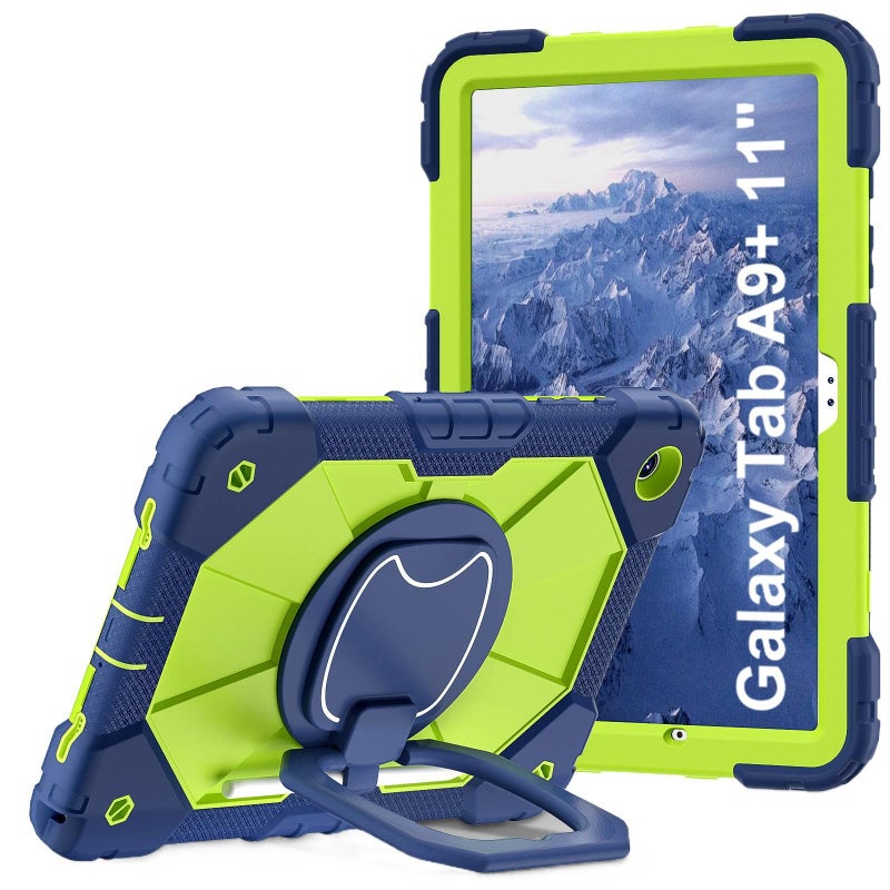 Folio Stand Samsung Tab Kids Case EVA Compatible with Samsung Galaxy Tab A9 Plus Samsung Galaxy Tab A9 with Daily Tablet Carry Black - Image 2