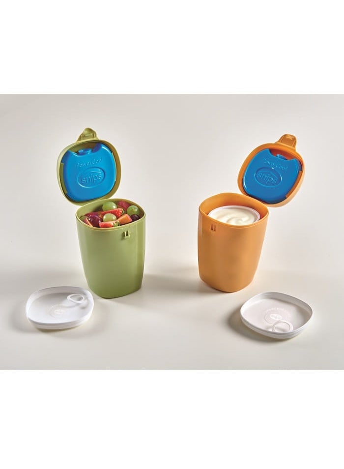 Snips Green Yogurt Ice Box with Ice Pack & Leak-Safe Lid – Made in Italy - Image 5