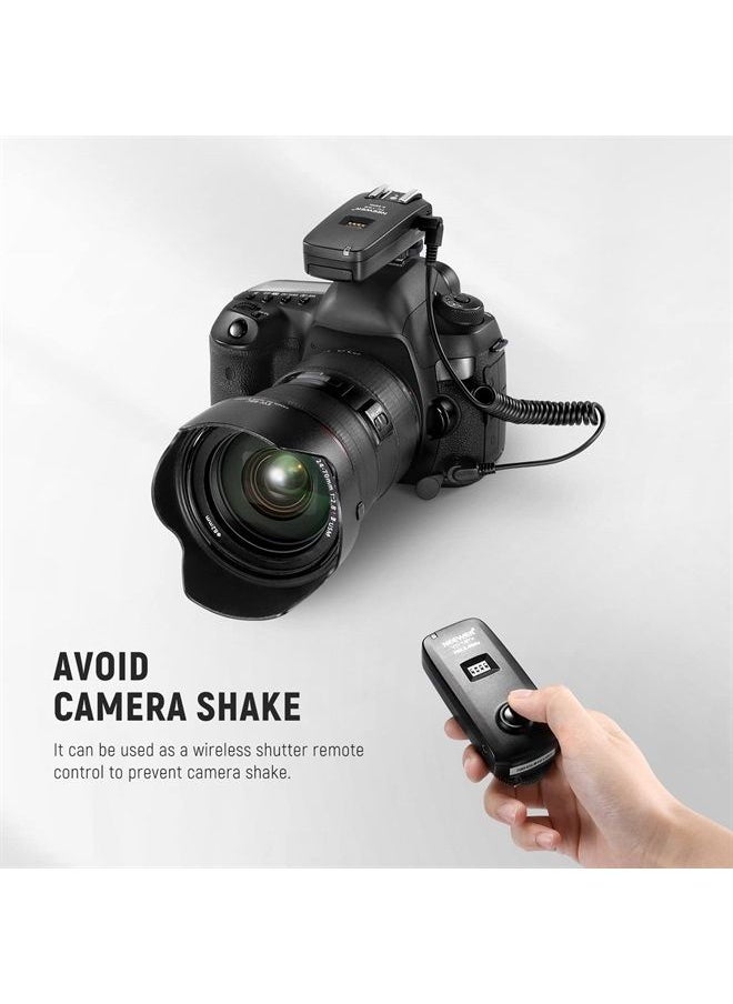 Neewer - NEEWER 2.5mm to C3 Remote Shutter Release Cable with 3 Pins, Compatible with Canon R5, 7D Mark II, 6D Mark II, 5D Mark IV/III/II, 7D, 6D, 5D, 5DS, 5DR, 1D Mark IV/III/II Cameras - Image 1