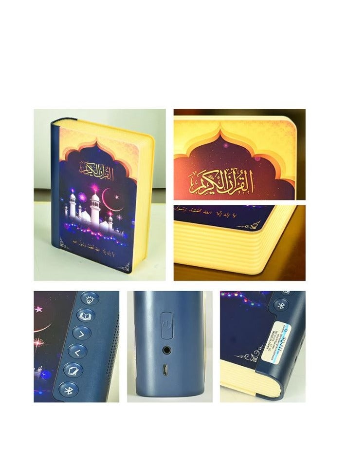 SUKILO Quran Dual Speaker | LED Light | Bluetooth Remote Control | Muslim Prayer MP3 Speaker with 18 Reciters & 14 Translations - Image 3