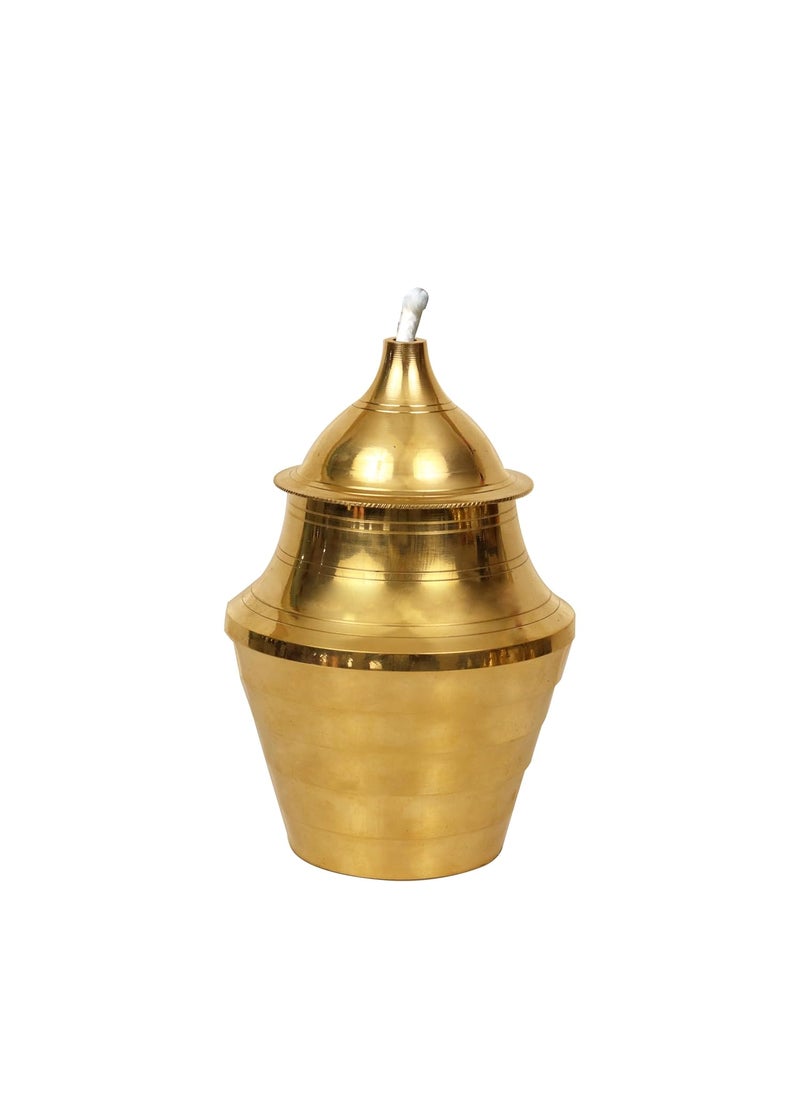 Spillbox Spillbox Traditional Handcrafted Brass Kumba Aarti Poorna kumbam Aarthi kumba Deepam Kumbha lamp kudam Diya 
