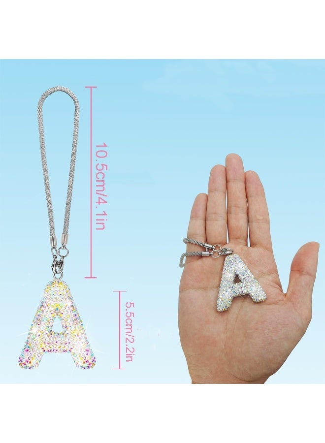 Car Mirror Pendant, Bling Rhinestones Car Hanging Ornament, Rear View Mirror Decoration for Car - Image 5