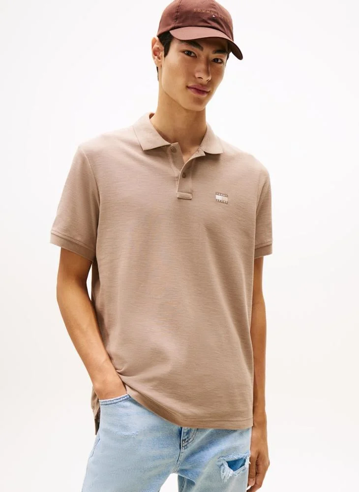 Tommy Badge Pique Polo Shirt