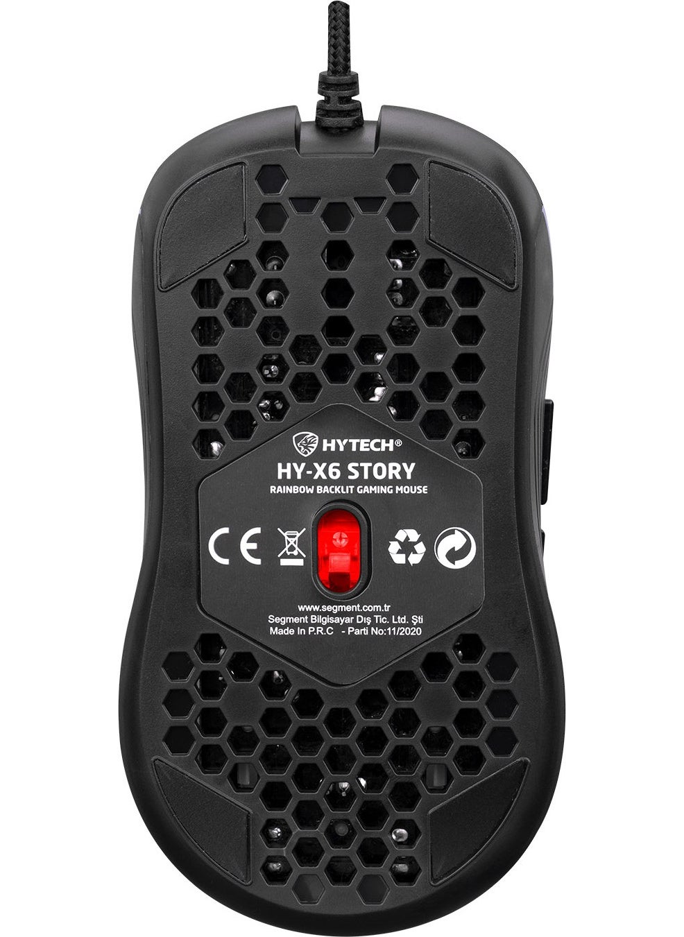 Hytech Hy-X6 Story Black Gaming Mouse  - Image 5