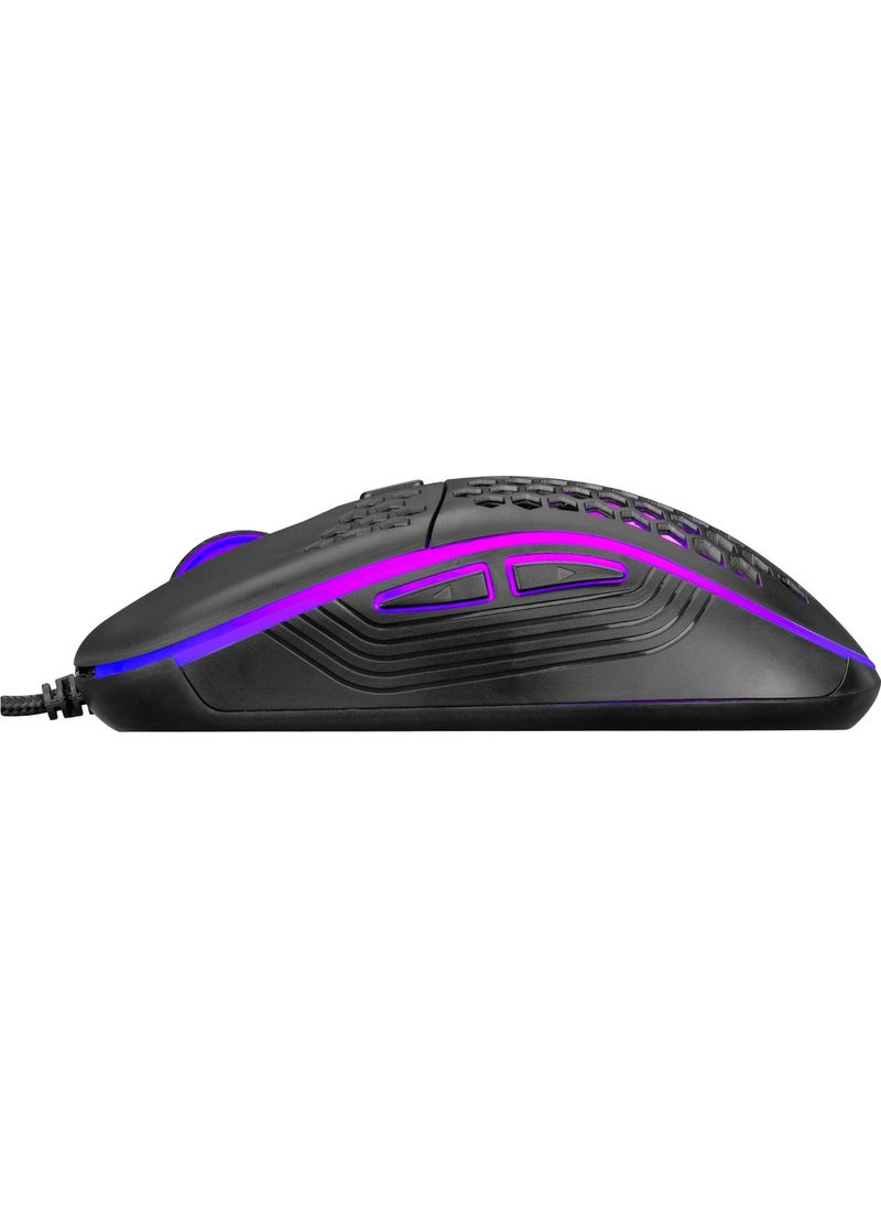 Hytech Hy-X6 Story Black Gaming Mouse  - Image 4