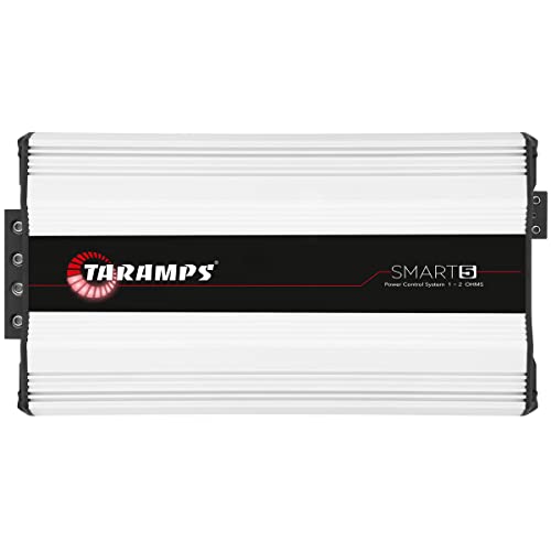 Taramp's Taramps Smart 5 Monoblock Amplifier 5000 Watts Rms Multi-Impedance Technology 1~2 Ohms 12.6VDC Output Power, Subwoofer Amp Car Audio Class D, Smart 5k - Image 1