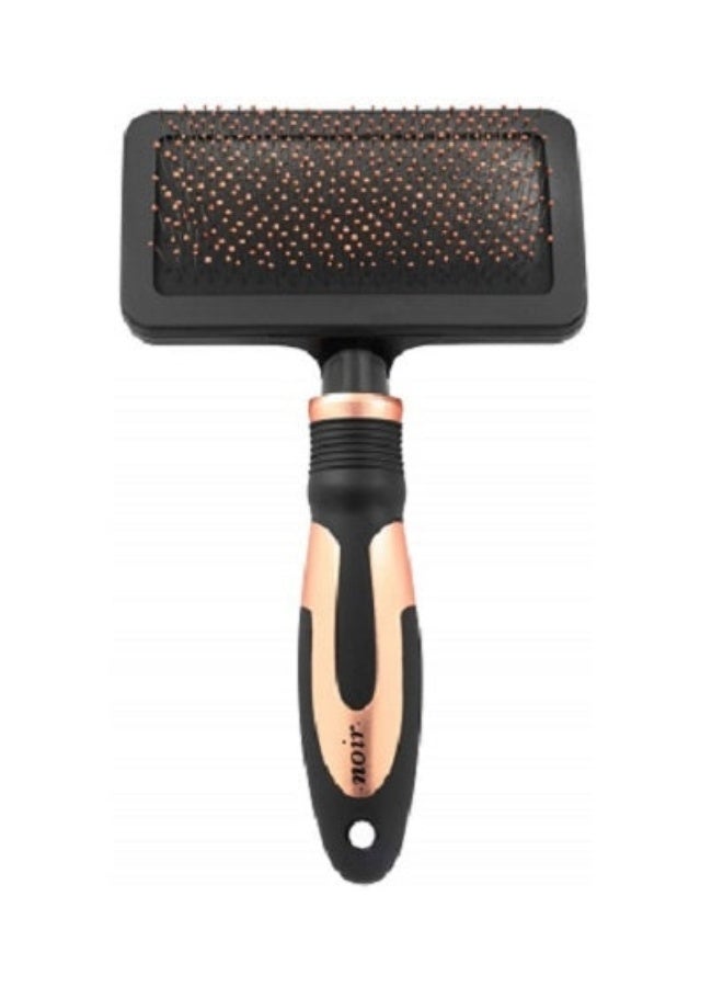 Ebi Noir Soft Slicker Brush for Dogs and Cats - Large - Image 1