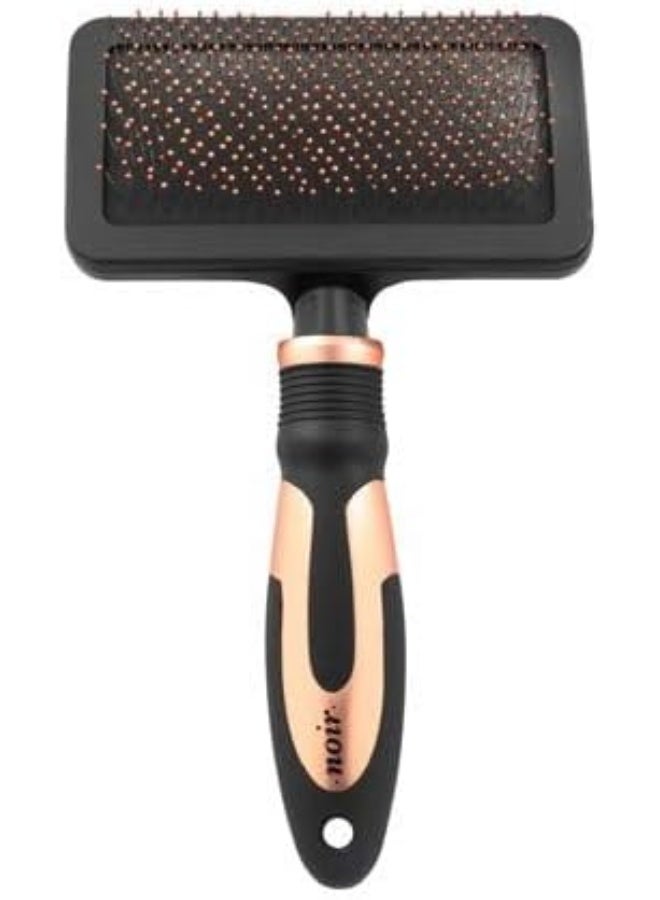 Ebi Noir Soft Slicker Brush for Dogs and Cats - Large - Image 2