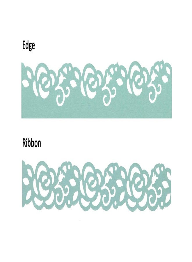 BiraBira Bira Craft 2 in 1 Border Edge Craft Punch, Valentine’s Day Punch, for Scrapbooking (Rose-2) - Image 2