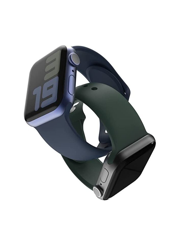 Rock Pow Silicone Wristband for Apple Watch Series Ultra/8/7/6/5/4/3/2/1 42/44/45/49mm - Image 2