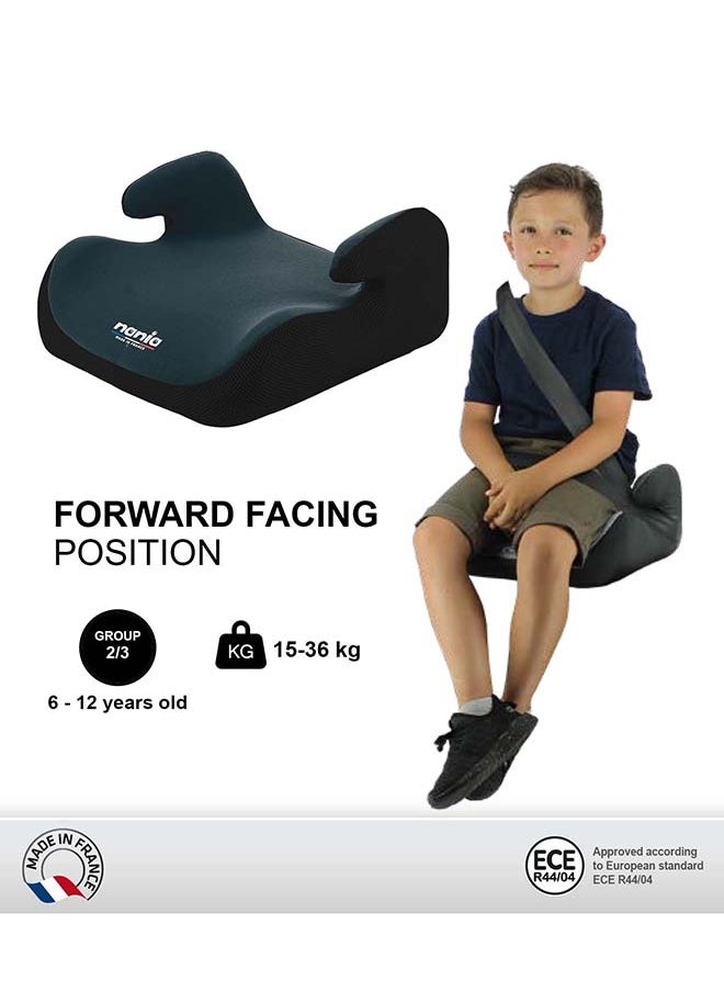 Nania Topo Kids Booster Car Seat For Group 2/3, 6-12 years, Grey  - Image 3