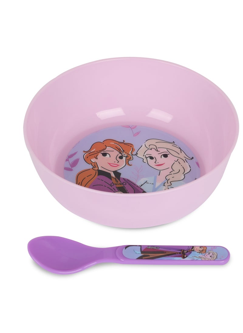 Disney FROZEN Frozen Disney Dinnerware Set - Kids Plates and Bowls Set  - Image 1