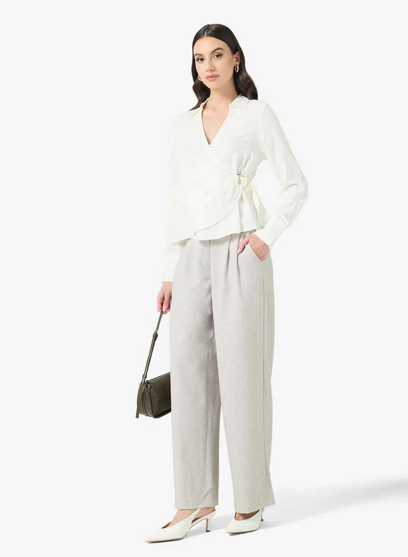 فيرو مودا بنطلون بخصر متوسط