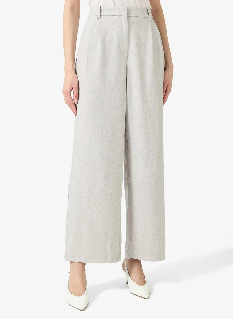VERO MODA Mid linen Waist Pants 32"