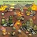 GobiDex 100PCS Magnetic Building Blocks Army Toys STEM Military Magnetic Tiles with Army Men Magnet Construction Toys for Toddler Kids Ages 35 57 48 Birthday Gifts for 3 Year Old Boys Girls - Image 4