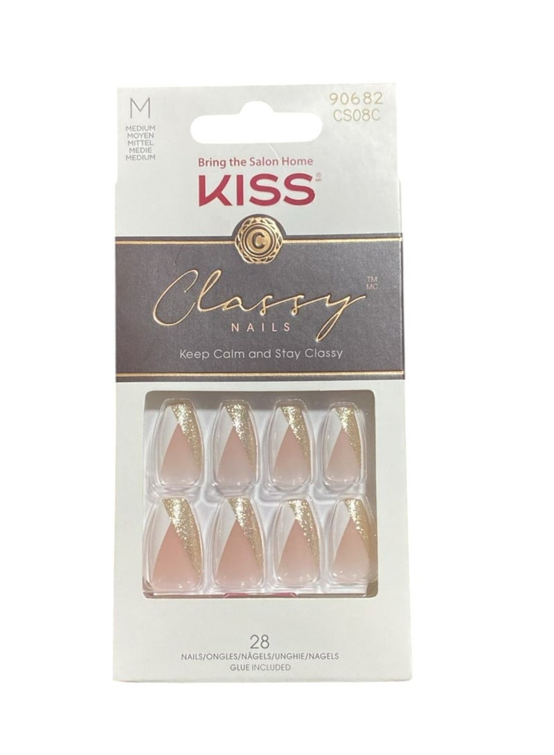 KISS Classy Nails-the boss CS08C 28Nails