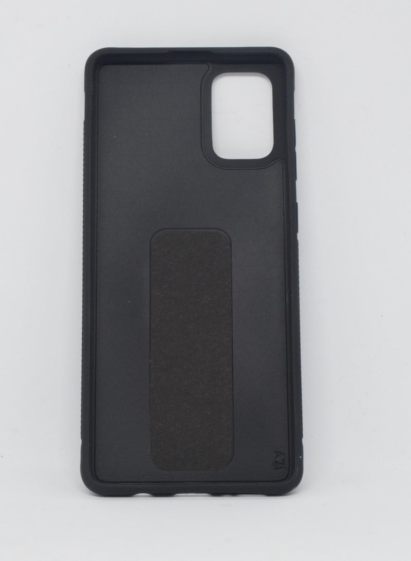 BORTONY Protective Case Cover With Finger Grip Stand For Samsung Galaxy A71 4G - Image 2