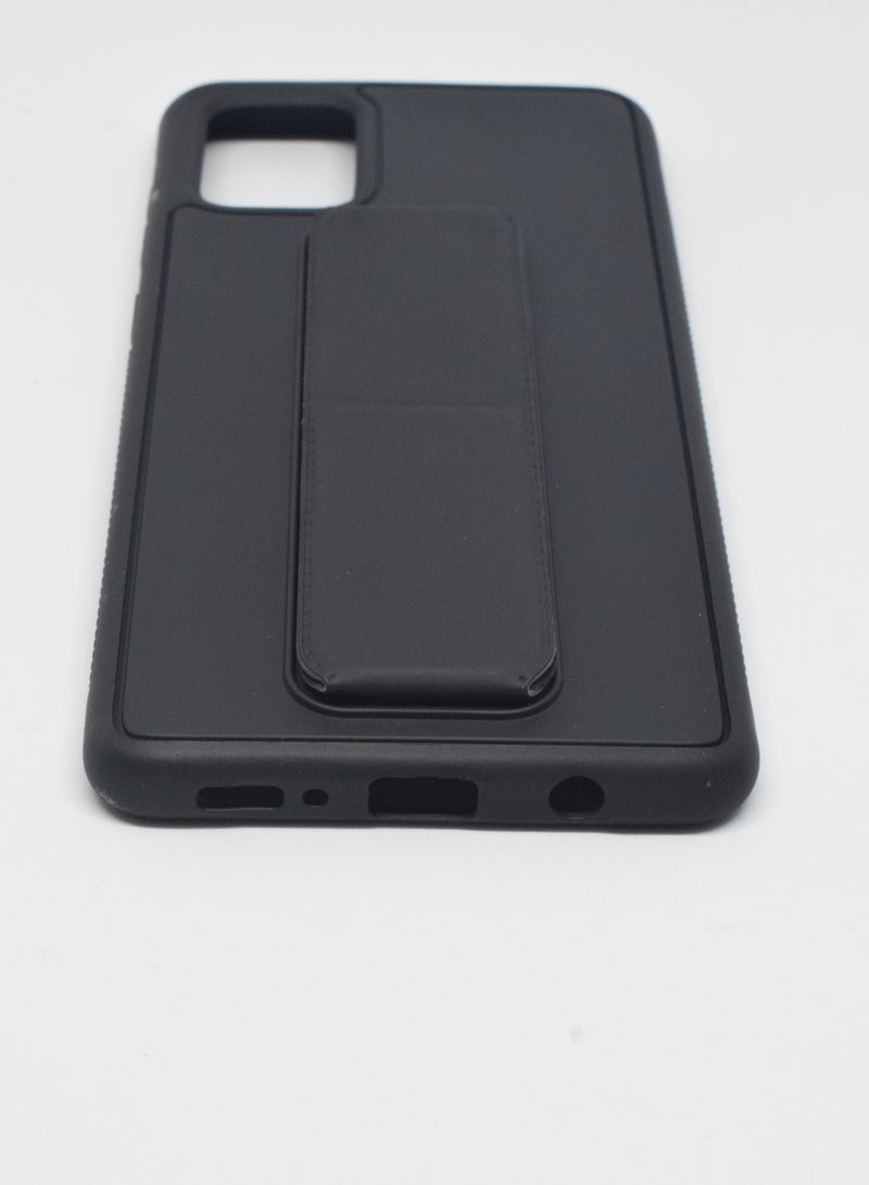 BORTONY Protective Case Cover With Finger Grip Stand For Samsung Galaxy A71 4G - Image 4