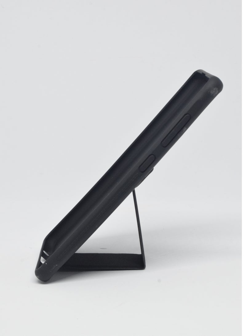 BORTONY Protective Case Cover With Finger Grip Stand For Samsung Galaxy A71 4G - Image 3