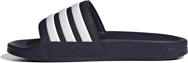 Adidas أديداس أديليت شاور سلايدز للجنسين - ليجينك/فتوويت/ليجينك، مقاس 42 EU - Image 1