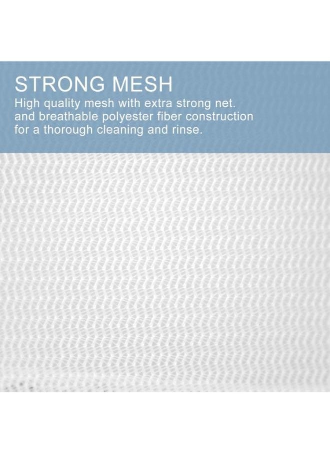 3 Pieces Coarse Mesh Laundry Net Bag Delicates Underwear Washing Net Wash Bag 3 Size: 50*60cm, 40*50cm1 30*40cm