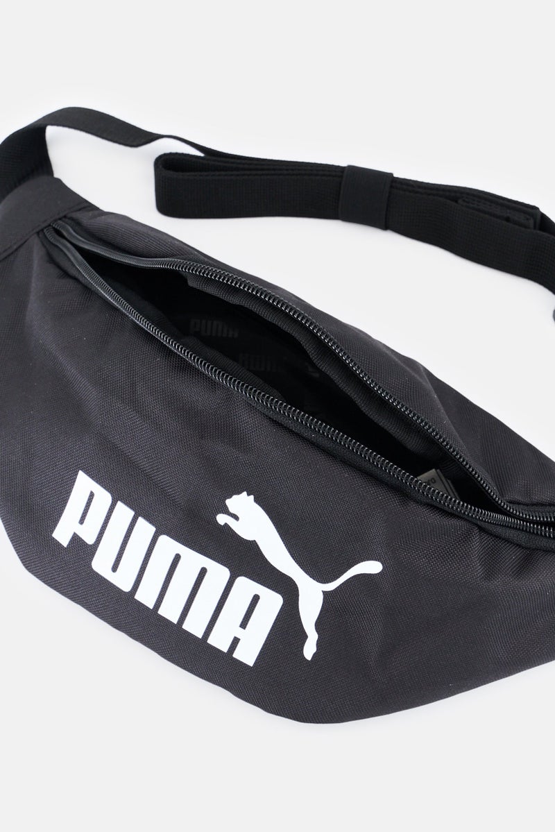PUMA حقيبة فاني للرجال بشعار العلامة التجارية، سوداء - Image 3
