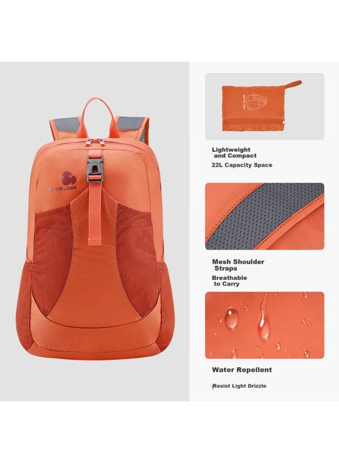 Scaler Outdoor Hiking Skin Pack Men Lightweight Foldable Mountaineering Backpack Schoolbag Climbing Travel Bag Women - Image 1