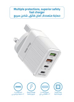 36W PD Fast Charger – 20W & 15W Type-C PD Ports and 2 USB 3.1A Ports for iPhone, Samsung, and More
