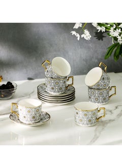 Majestic Classic 12-Piece New Bone China Tea Cup Set 200ml -Serve 6 - pzsku/Z4FCE372272310FD74A98Z/45/_/1716885591/618ce2e2-9b0f-46cb-8a52-37879022ca3e