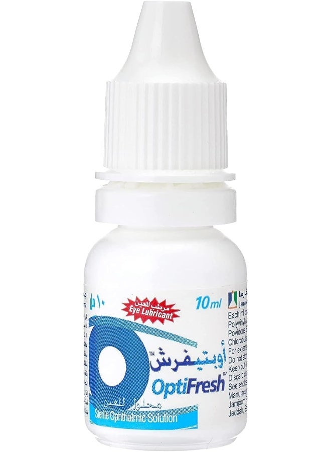 OPTIFRESH (PACK OF 2) Optifresh Eye Lubricant Solution Drop 10 Ml - Image 1