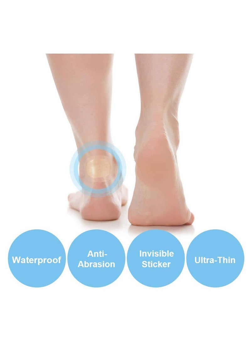 SYOSI 40 Pack Plasters Bandages Gel Blister Pads Hydrocolloid Blister Cushion New Material Blister Prevention Gel Blister Treatment Patch for Feet Toes Heels Protector and Guard Skin - Image 2