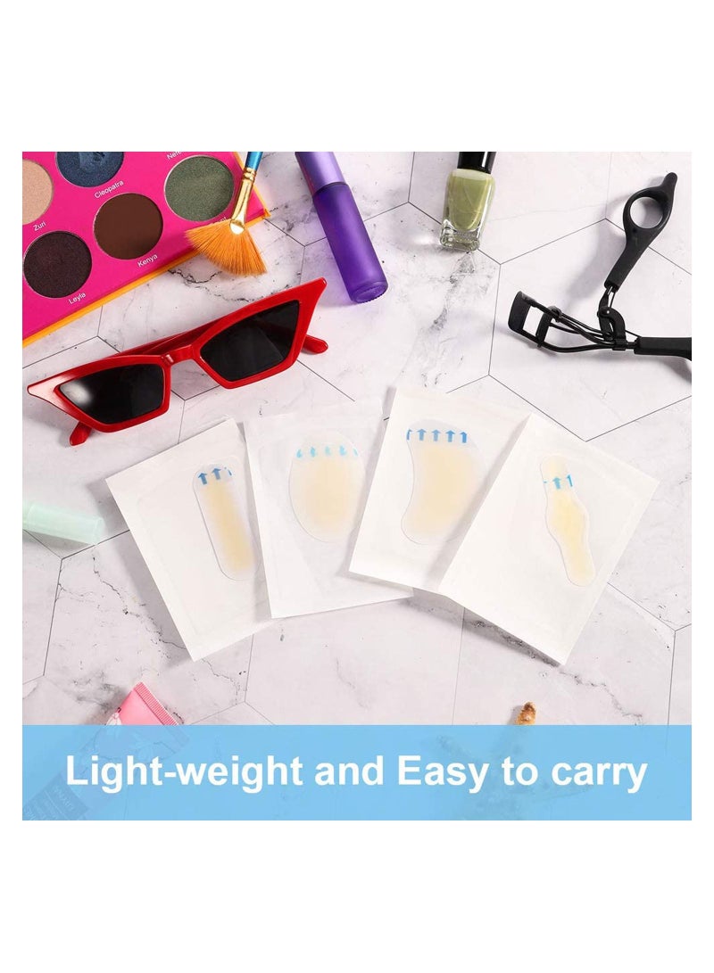 SYOSI 40 Pack Plasters Bandages Gel Blister Pads Hydrocolloid Blister Cushion New Material Blister Prevention Gel Blister Treatment Patch for Feet Toes Heels Protector and Guard Skin - Image 5