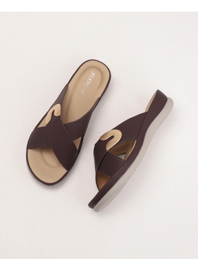 SIKETU New one-piece casual wedge heel women's shoes, soft soled sandals  - Image 2
