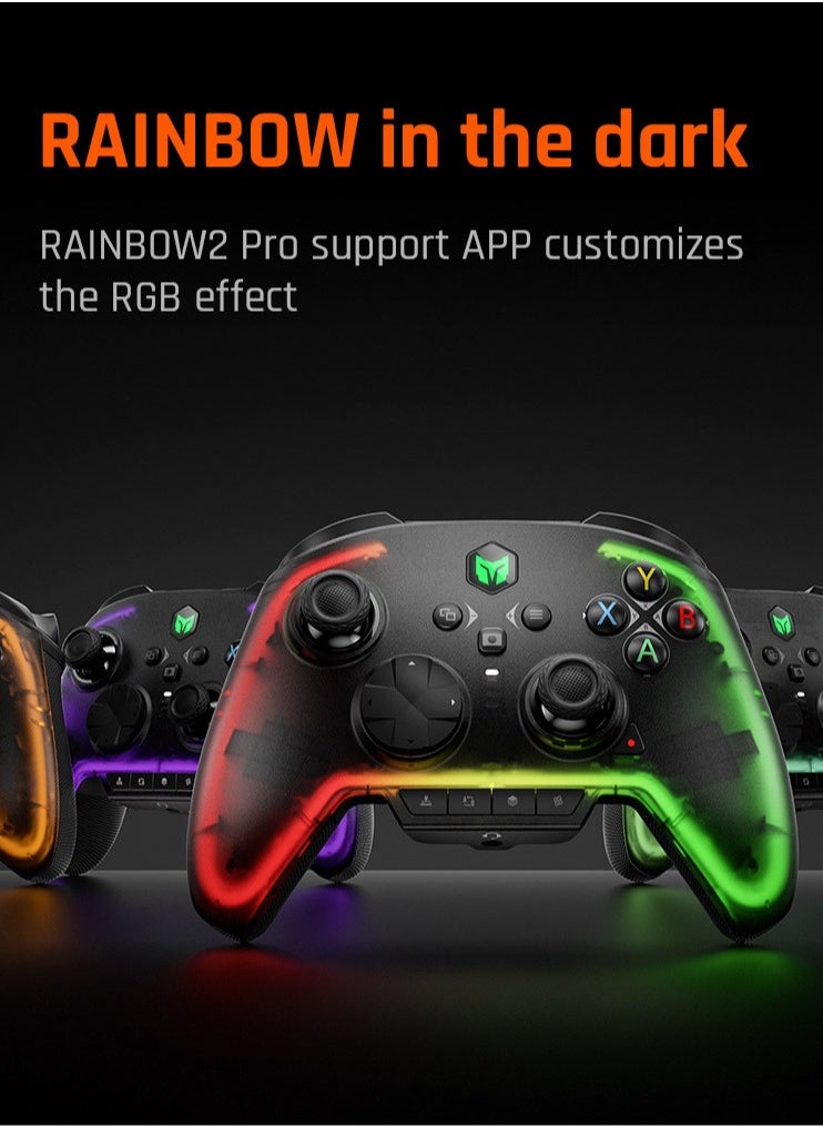 BIGBIG WON - Rainbow2 Pro Elite Gaming Controller Bluetooth Wireless Connect Gamepad For PC/Nintendo Switch/Android/iOS Mobile Phone (Package Edition) - Image 1
