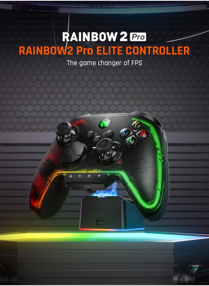 BIGBIG WON - Rainbow2 Pro Elite Gaming Controller Bluetooth Wireless Connect Gamepad For PC/Nintendo Switch/Android/iOS Mobile Phone (Package Edition) - Image 1