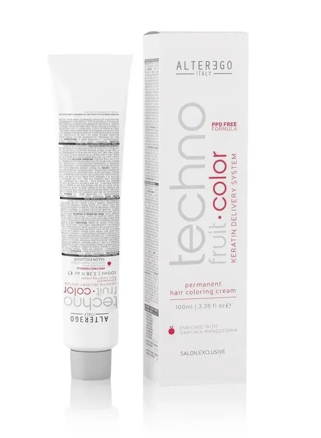 Alter Ego Italy Technofruit Hair Color 7.72 Brown Iris 100 Ml - Image 1