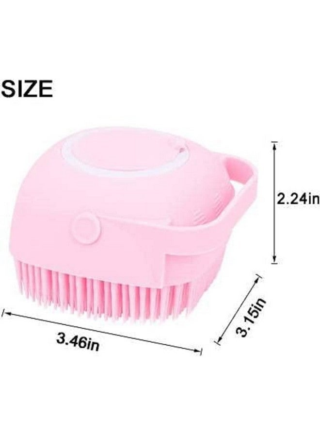 Shopfleet Silicon Soft Scrubber Brush With Soap/Shampoo Dispenser For All Age Group(Multicolor) - Image 2