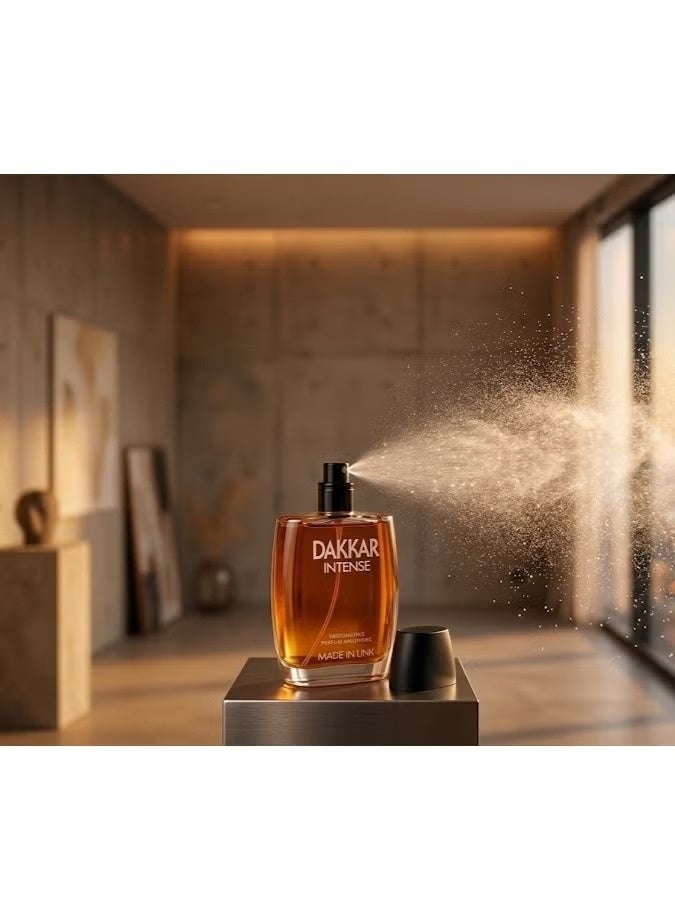 Mark Him Dakkar Intense Men’s Perfume – 100ml Eau de Parfum Spray Vaporisateur | Long Lasting Bold & Sophisticated Fragrance for Men | Luxury Daily & Evening Wear Perfume - Image 2