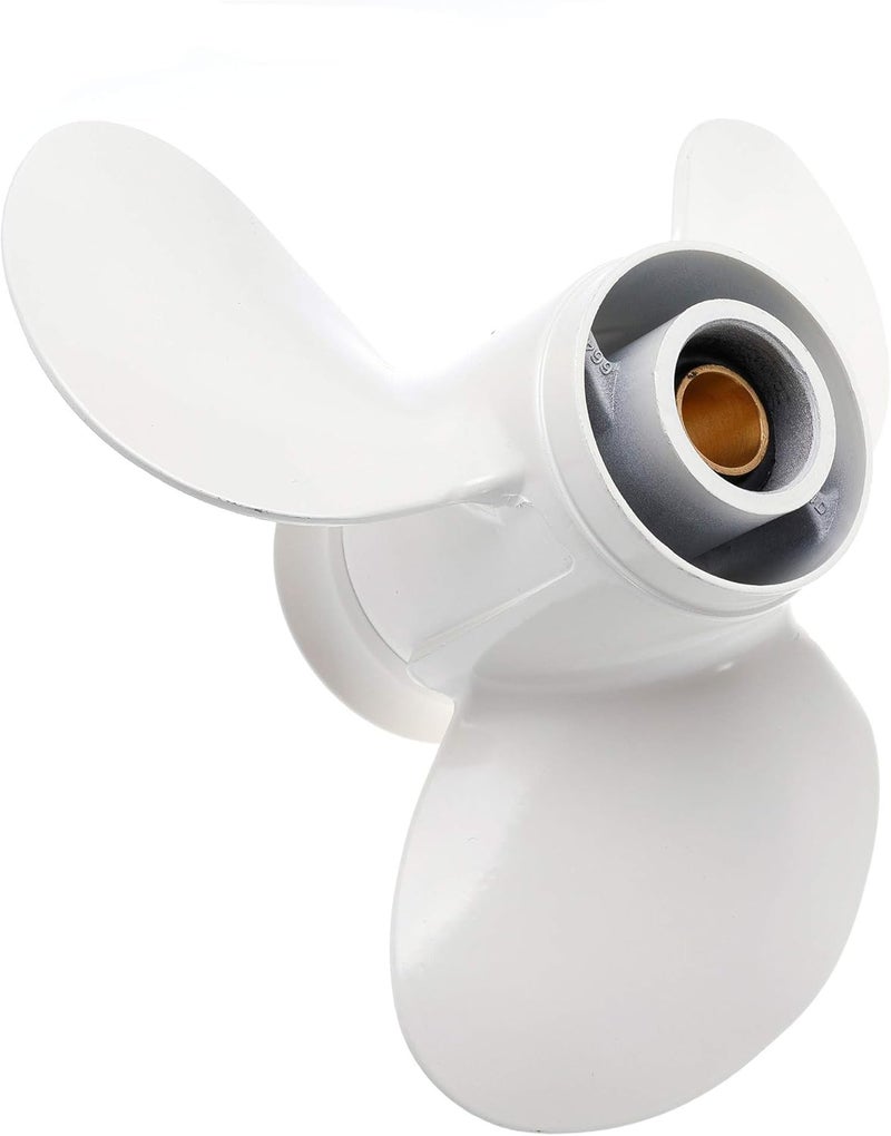 WLFINKMO Boat Outboard Propeller 9 7/8 x 11 1/4-F for Yamaha F25 20HP 25HP 30HP - Image 4
