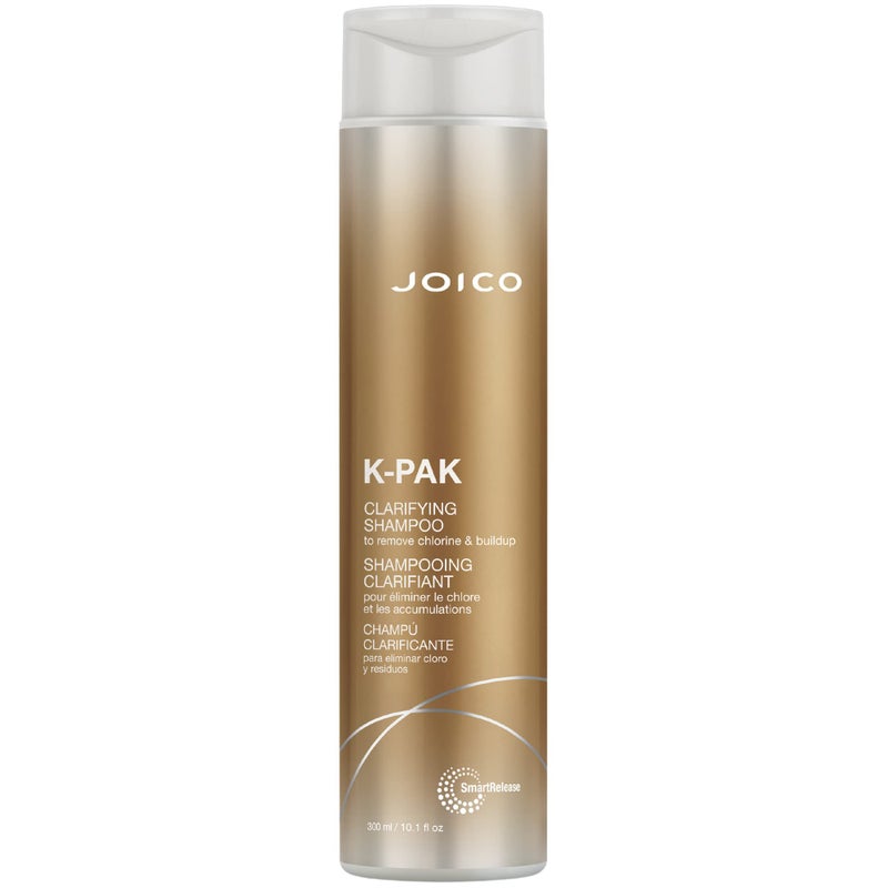 JOICO K-PAK Daily Clarifying Shampoo to Remove Chlorine & Buildup | For Damaged Hair | Repair & Prevent Breakage | Boost Shine | With Keratin & Guajava Fruit Extract | 10.1 Fl Oz - Image 1