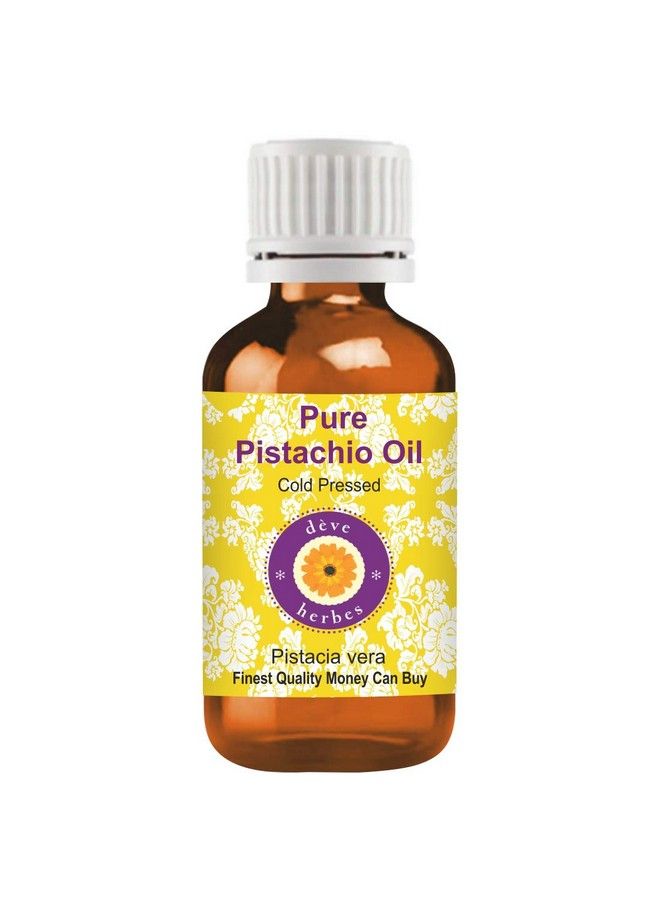 Deve Herbes Pure Pistachio Oil (Pistacia Vera) Natural Therapeutic Grade Cold Pressed 30Ml - Image 2