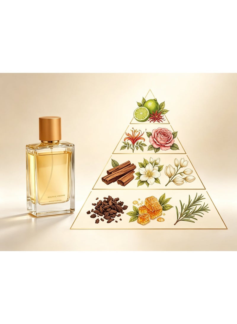 Yellow Home Fragrance, Long-Lasting Ambient Scent in Elegant Glass Bottle - Image 2